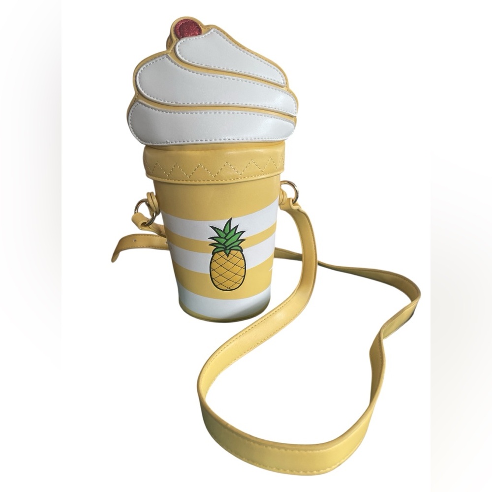 CAKEWORTHY Disney Parks Dole Whip Pineapple Whipped Cream Crossbody Purse